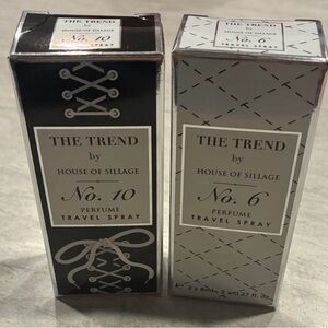 House of Sillage The Trend No. 10 & No. 6 Perfume Travel Spray Set